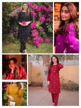 Daisy Delight ( Stitched Emb 2 Pcs) - Brands Kahani